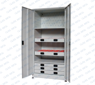 CNC Mors Tutucu Malzeme Tak�m Dolab� | Yavuz Metal | �elik Dolaplar | Dosya Dolaplar� | Standart Soyunma Dolaplar�